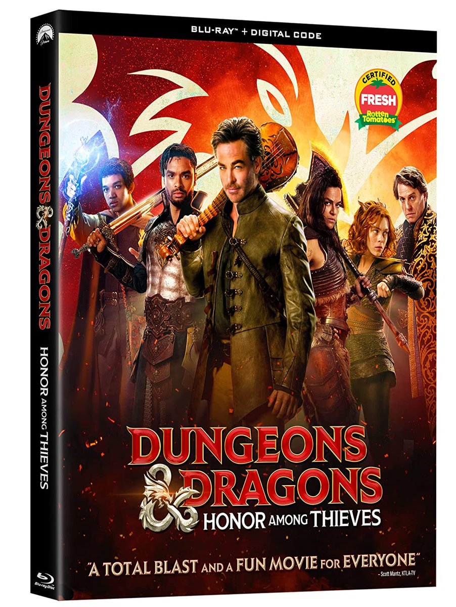 FSMMedia's tweet image. Win Dungeons &amp;amp; Dragons: Honor Among Thieves on Blu-ray! ENTER HERE: bit.ly/3WFKHOS

#DnD #DnDMovie #DungeonsandDragons