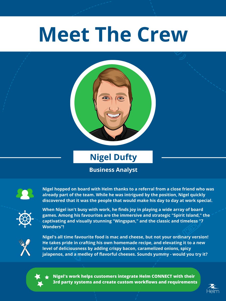 'Meet the Crew' is back! In this series, we introduce you to the amazing individuals who make up our company. Next up, we have our savvy Business Analyst, Nigel!

#MeetTheCrew #GetToKnowUs