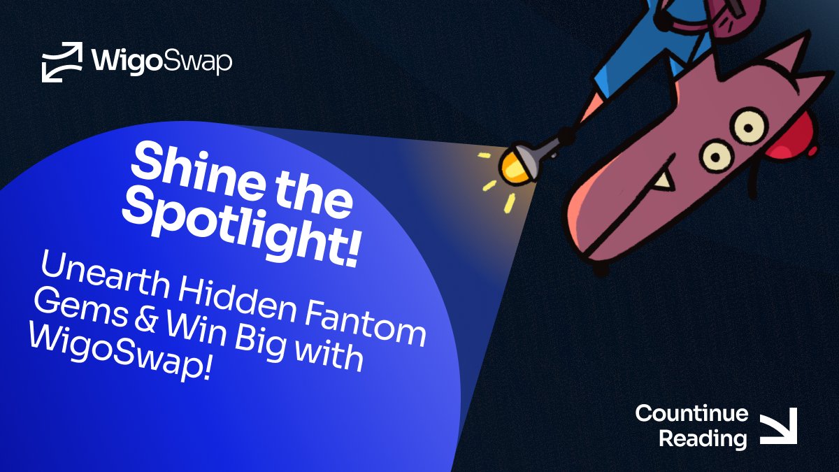 0xDeFive's tweet photo. π "Spotlight on Hidden Fantom Gems!"
Got a dApp yet to be discovered?
Share it below for a chance to be featured on WigoSwap's super-dApp!
Tag your team, and let's go #BeyondBoundaries together.
π 5x4000 $WIGO rewards!
Make sure to follow @DeTaskerHQ & retweet to qualify! https://t.co/JGjaMedZYL