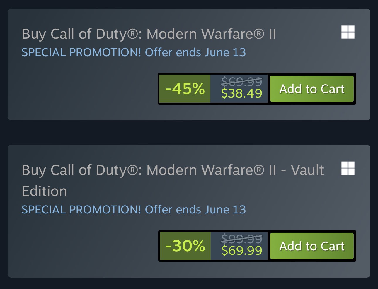 Call of Duty Modern Warfare II Coming To Steam, Priced At $70