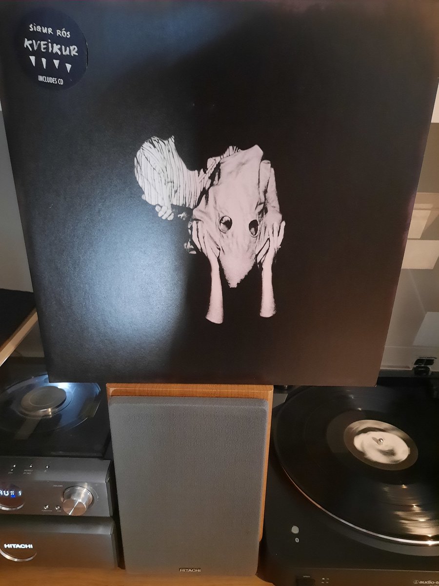 #NowPlaying #5albums13 
Sigur Ros - Kveikur
Haven't listened to this in years, not sure why as it's sounding great