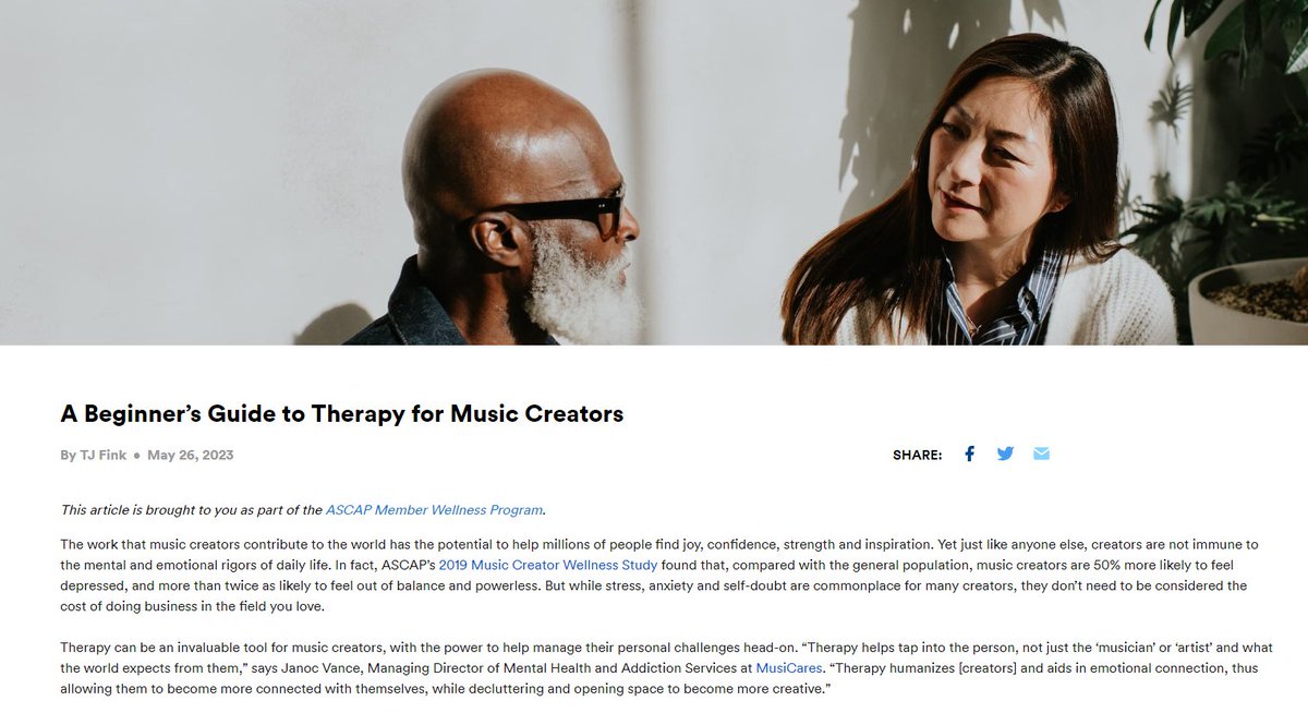 New article for <a href="/ASCAP/">ASCAP</a> ascap.com/help/wellness/…