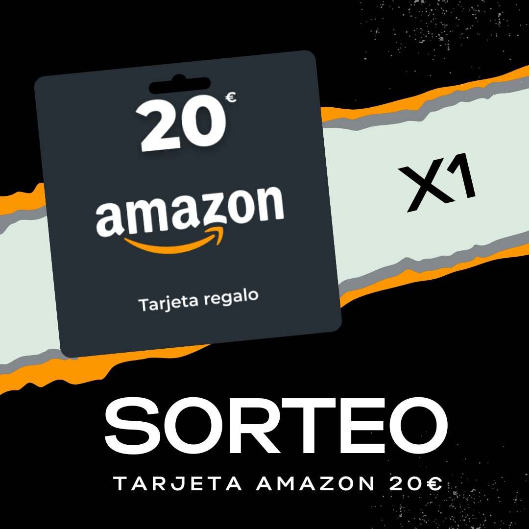 kirinuxx's tweet image. 🎁SORTEO Tarjeta Amazon 20€🎁

❤️Follow a @kirinuxx  
🔄Like y RT

✅Ganador el 3 de Junio✅