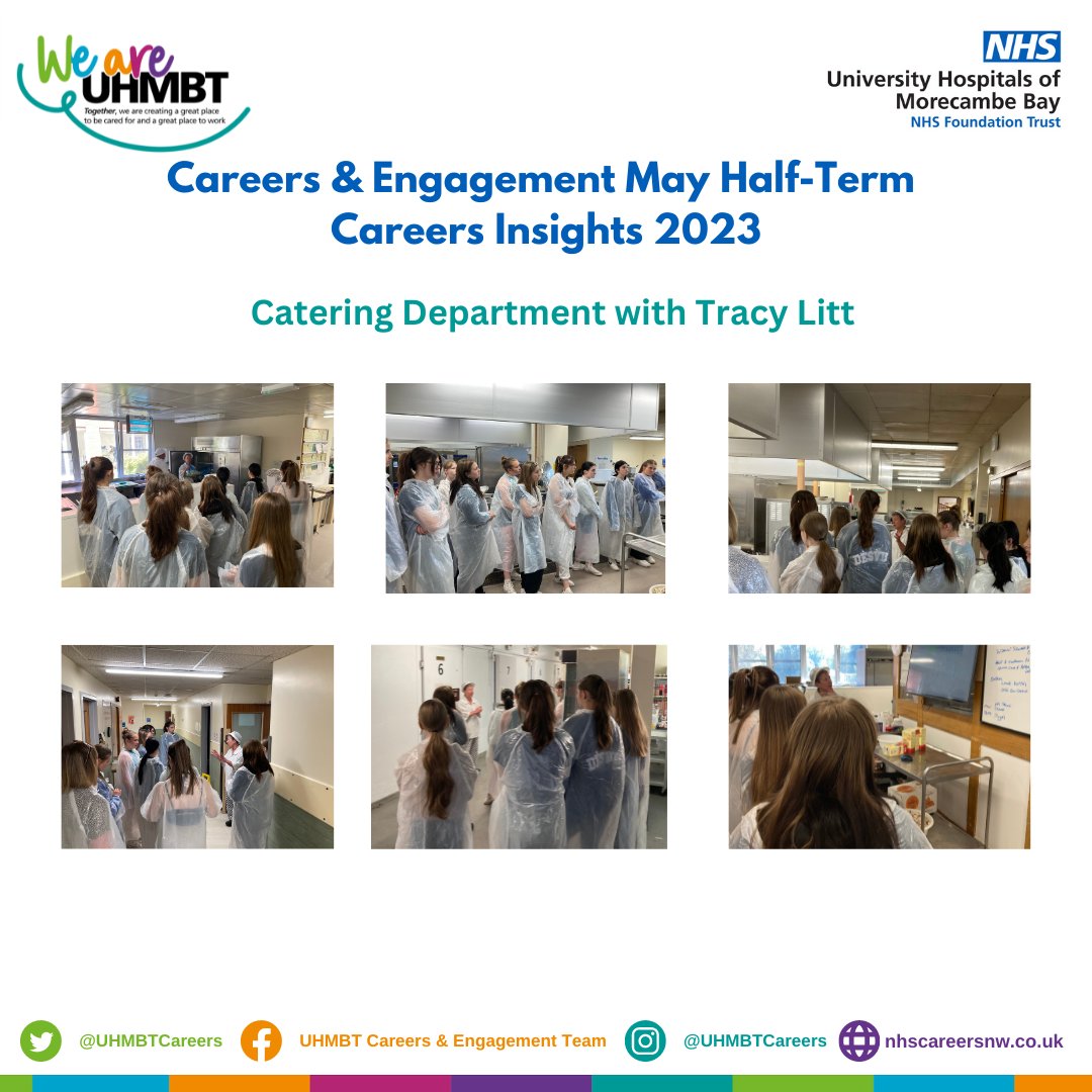 UHMBT Careers (@uhmbtcareers) on Twitter photo Day 1 Session 2, of <a href="/UHMBTCareers/">UHMBT Careers</a> May Half- Term Careers Insights Programme at Furness General Hospital With Tracy Litt from The Catering Department #BlossomInHealthcare #Futureworkforce Day 1 Session 2, of <a href="/UHMBTCareers/">UHMBT Careers</a> May Half- Term Careers Insights Programme at Furness General Hospital With Tracy Litt from The Catering Department #BlossomInHealthcare #Futureworkforce