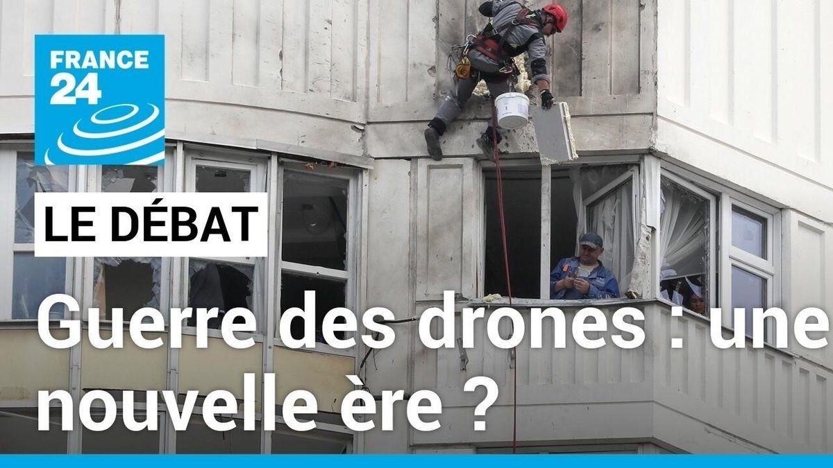 Guerre des drones en Ukraine : les attaques se multiplient de Kiev jusqu'à Moscou f24.my/9Wyu.t