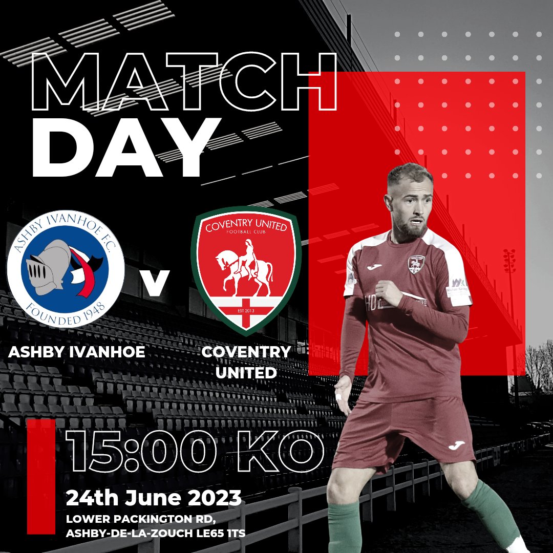 CoventryUnitedFans (@coventryutdfans) on Twitter photo Our 1st pre season Friendly is against <a href="/AshbyIvanhoe_FC/">Ashby Ivanhoe FC</a> who finished 2nd the Midland Football League Division 1 and won there playoff game to win promotion so will be a good test for <a href="/CovUnited/">Coventry United FC</a>
#WeAreUnited #coventry
π΄π’π΄π’π΄π’ Our 1st pre season Friendly is against <a href="/AshbyIvanhoe_FC/">Ashby Ivanhoe FC</a> who finished 2nd the Midland Football League Division 1 and won there playoff game to win promotion so will be a good test for <a href="/CovUnited/">Coventry United FC</a>
#WeAreUnited #coventry
π΄π’π΄π’π΄π’