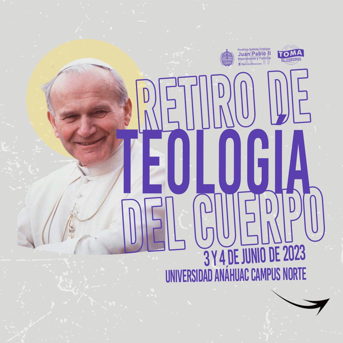 IJuanPabloII's tweet photo. ¿Estas listo para amar más? 🏁
Vive con nosotros la experiencia de la #teologíadelcuerpo ❤️
Inscríbete hoy 📲 https://t.co/5AK9bm5ZEI
y #comparte con tus amigos
#TransformaElMundo #SomosFamilia https://t.co/pCqy6CniIg
