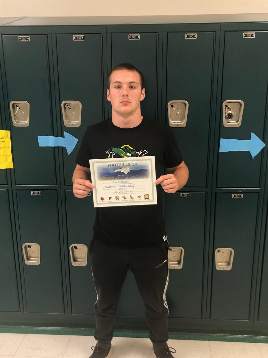 All Conference 4x100m relay 1st Leg  participant Tim Williams. Congrats to you sir.