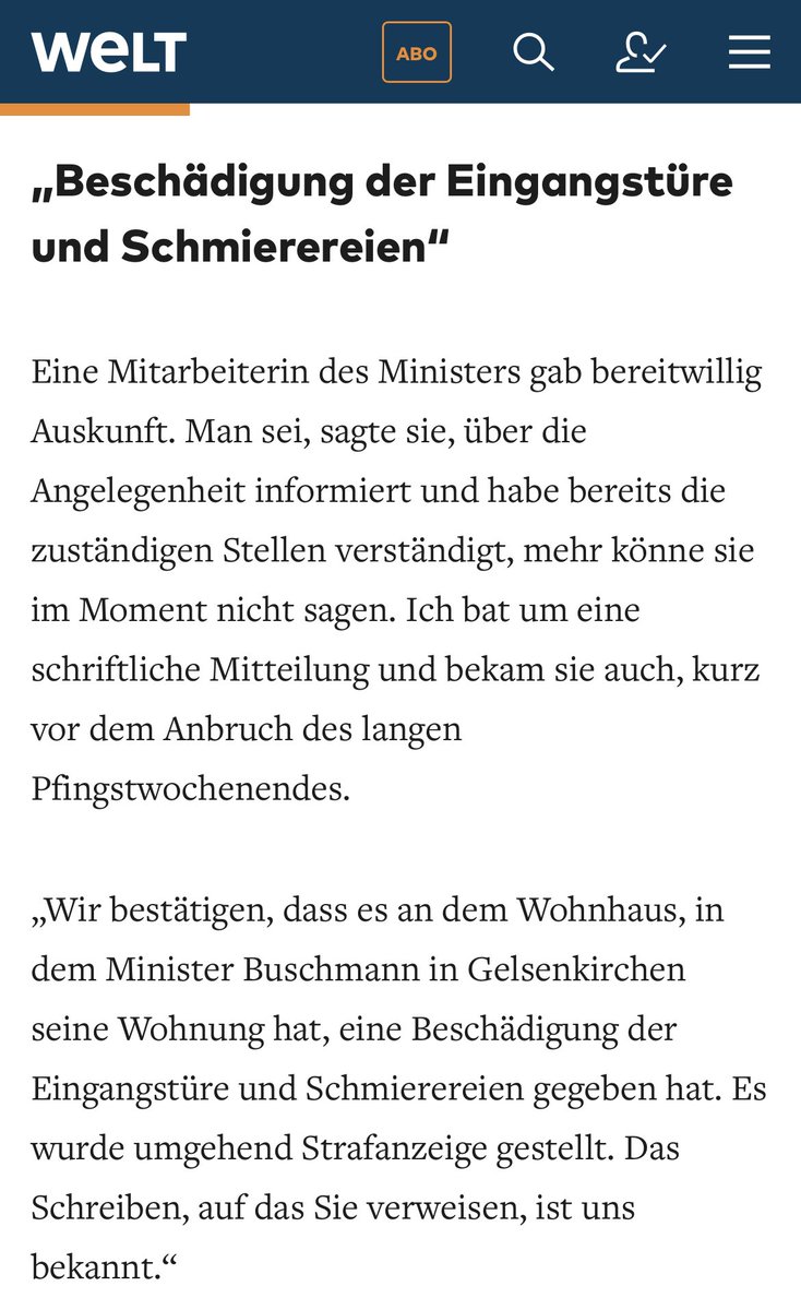 Trans-Aktivisten verüben einen Anschlag auf das Haus von Justizminister Buschmann, weil das Selbstbestimmungsgesetz nicht radikal genug ist. Unfassbar wie die Politik hier Gewalt totschweigt - weil man die Täter qua Ideologie zur hilflosen Opfergruppe erklärt hat.