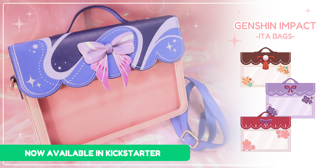 Mewgicalgurlart's tweet photo. ⭐️RTs appreciated⭐️

My Genshin Ita bags project is live now! it will be available for 25 days and after that, the unlocked bags will be listed in my website for those who only use payp/l

LINK BELOW! 

#Genshinlmpact https://t.co/1WDwOsuQXG