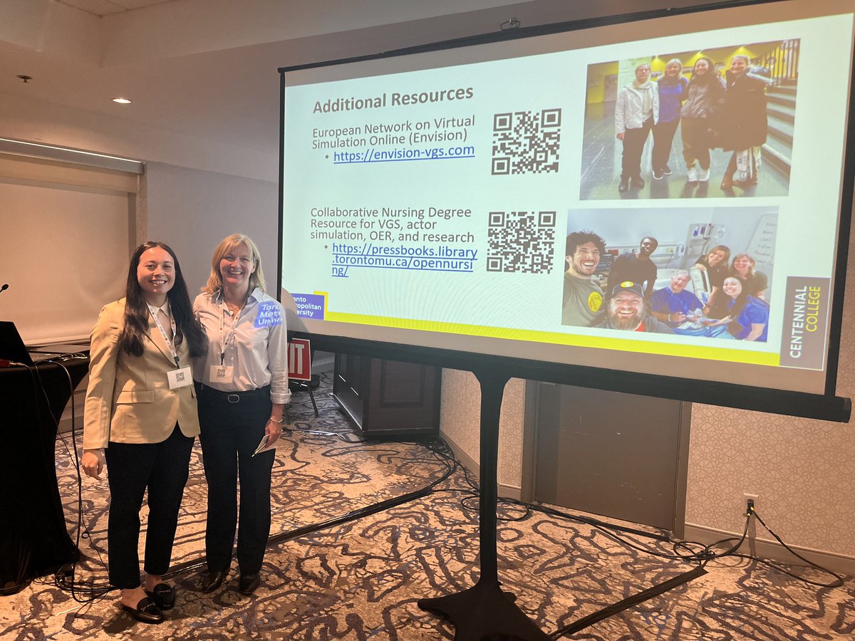 hughes0311's tweet image. Excited to present with @ccosgrove_ on our teams new OER Collaborating with Students: The Key to Creating a Successful Virtual Gaming Simulation. It will be live on Pressbooks by the end of June! #studentfacultycollaboration #virtualsimulation @CASN43 @CentennialSCHS @NursingTMU