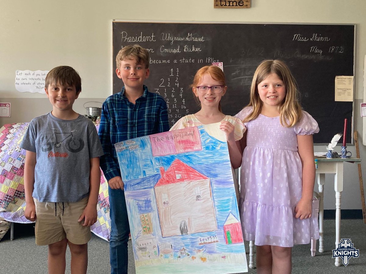 TradersPointCS_'s tweet image. TPCS 3rd Graders participated in Pioneer Days! What a fun experience! 🐴🤠🌾

#WeAreTPCS #TradersPointChristianSchools #PioneerDays #ThirdGrade