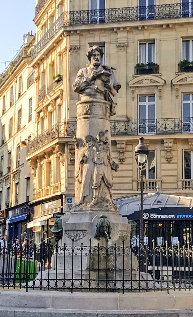 Circular Place Saint-Georges: Off the Beaten Path in Paris #TheParisEffect #Paris #9thArrondissement #PlaceStGeorges #History #townhouses #travel