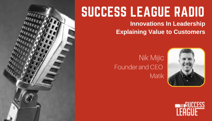 🎙 Check out a fresh episode of our Innovations in Leadership #podcast where <a href="/nik_mijic/">Nikola Mijic</a>, CEO of <a href="/Matik_io/">Matik</a>, and host <a href="/KristenHayer/">Kristen Hayer</a> delve into the art of ensuring your customers truly see the #value in what you offer in #CustomerSuccess. 🎧 tinyurl.com/2p8b4bne