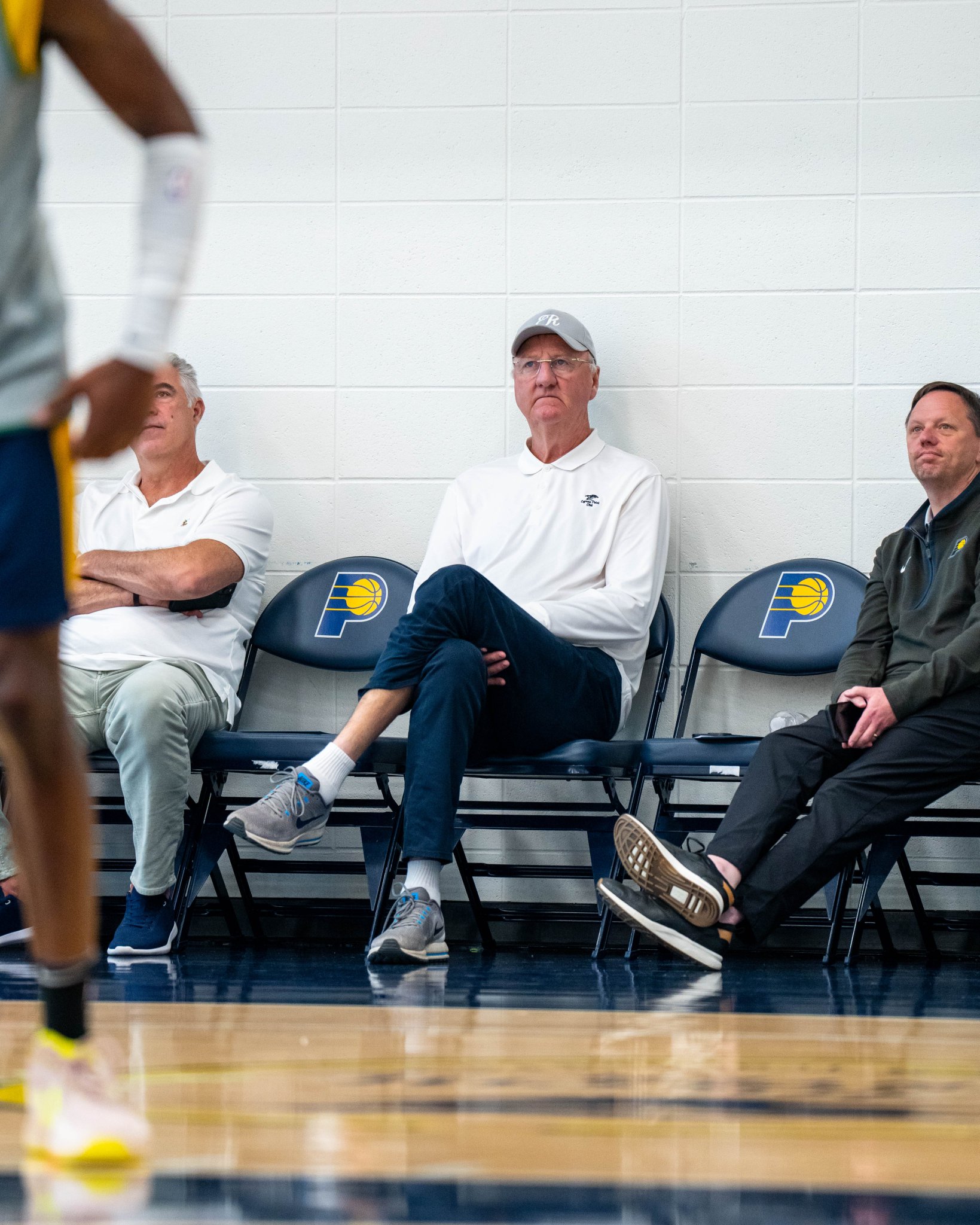 Indiana Pacers on Twitter: "Larry Bird is back in the building serving