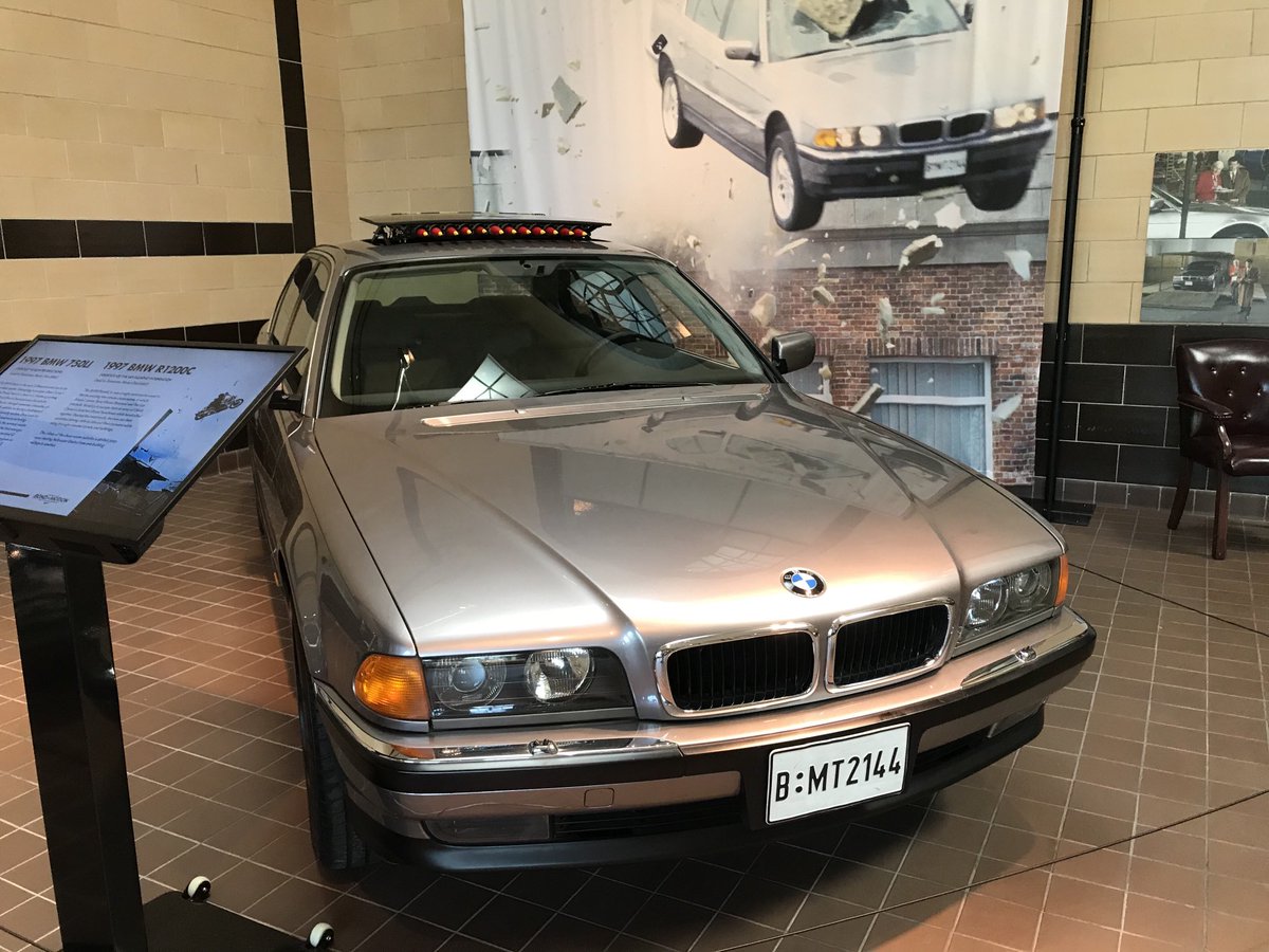 HaphazardStuff's tweet image. Some of Pierce Brosnan’s Bond vehicles. When the Vanquish was in ‘invisible mode’ it didn’t photograph well. #jamesbond #bondinmotion #piercebrosnan