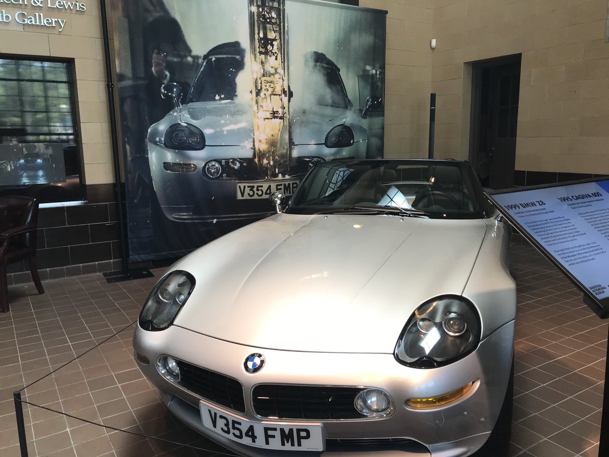 HaphazardStuff's tweet image. Some of Pierce Brosnan’s Bond vehicles. When the Vanquish was in ‘invisible mode’ it didn’t photograph well. #jamesbond #bondinmotion #piercebrosnan