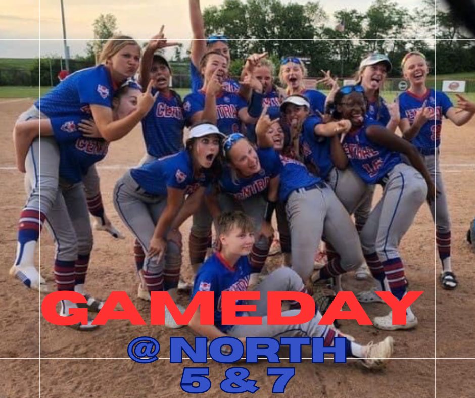 CONFERENCE KICKOFF❤️💙🥎
Doubleheader starting at 5!
at North!

livestream and lineup to come later