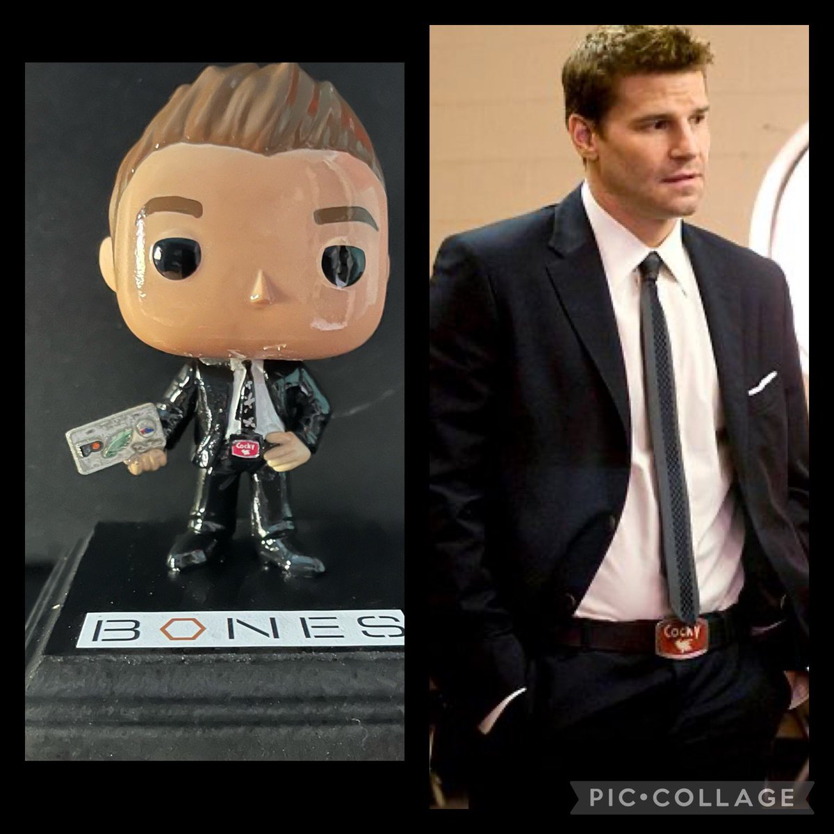 Special Agent Seeley Booth Funko Pop. #bonestvshow #specialagentseeleybooth #davidboreanaz #davidboreanazfans #philadelphiaflyers #76ers #philadelphiaeagles #funkoPOP @HartHanson