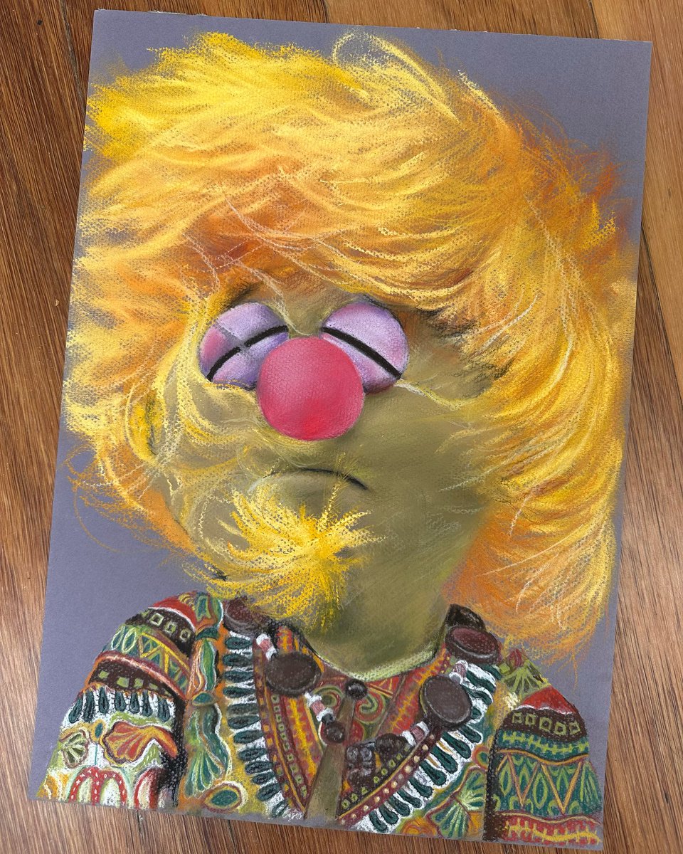 Save the world LIPS!! 🎺⚡️ 

Soft pastel artwork 😍🤘🏻🖤 I’ll post the artwork process later! 

#artistlife #art #horror #inmystudio #studiolife #artstudio #lifeofanartist #muppetshow #acidtripart #artoftheday #pastelartist #electricmayhem #themuppets @adamfgoldberg