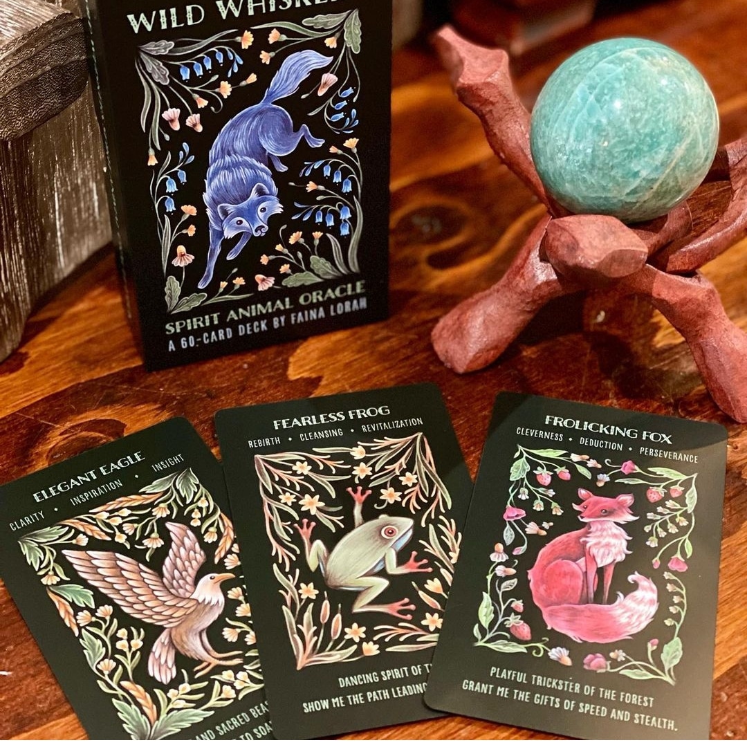 A beautiful post by @belladonnabeads featuring the Wild Whiskers Oracle Deck.

#wildwhiskers #oracledeck #divination #divinationdeck #indieoracledeck #independentartist #entrepreneur #artvibes #artist #oracledeck #spiritanimal #whimsical #whimsicalart #magicalartwork
