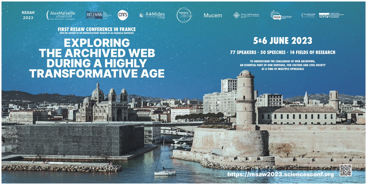 🎞️🎥Watch the @RESAW conference keynotes live online on June 5 and 6 on @Youtube 
youtube.com/user/IUFMAixMr…
Keynotes from the @RESAW Conference 2023 <a href="/Mucem/">Mucem</a> org. by <a href="/TELEMMe/">TELEMMe</a> with support of the Mission Interdisciplinarité(s) @univamu  <a href="/anr/">Andreas N. Rasmussen</a> <a href="/PICCH_eu/">PICCH</a> <a href="/InspeAixMrs/">Inspé d'Aix-Marseille</a> <a href="/MMSH_UAR3125/">MMSH_UAR3125 AMU</a> 🎥