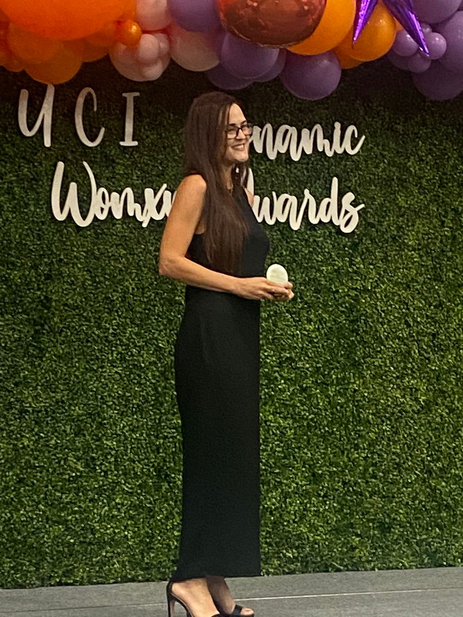 UciWir's tweet photo. We're so happy and proud of our founder @AlieGMale, who was awarded the Dynamic Womxn of the Year Ward (Staff category)!! 👏🎉🥳♀️
#WomenInSTEM #WomenEmpowerment 
@UCIrvine @womxnscenteruci https://t.co/vnPFYaKuL3