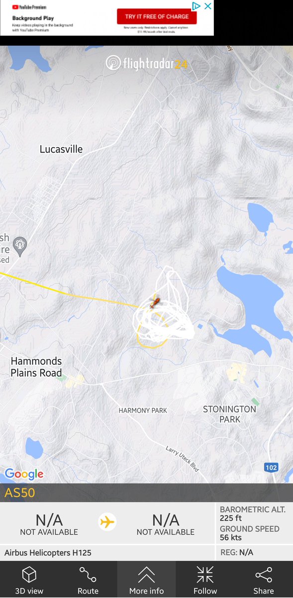 hookhikecamp's tweet photo. Helicopter is on location now hopefully they can stop the spead. #nsfires #HammondsPlains #Tantallon #ForestFire #halifax #NovaScotia https://t.co/Ay1kFDNucp