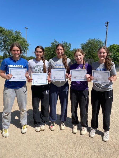Congratulations to Zoe Levine, Lianna Noel, Emily Organ, Ellie Megall and Ella Jurgens for earning All Conference!!
