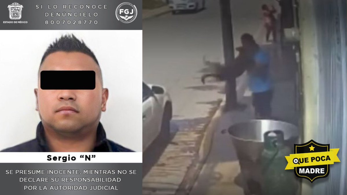QuePocaMadre_Mx's tweet photo. #JusticiaParaBenito IDENTIFICAN AL ASESINO DEL PERRITO DE TECÁMAC 🚨🐶

La #FGJEM emitió una orden de aprehensión en contra de Sergio "N", sujeto que habría matado a un perrito de nombre "Benito", al cual lanzó a un cazo con aceite hirviendo en #Tecámac, #Edomex. https://t.co/sx1oHNes6e