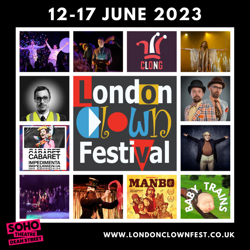 LondonClownFest's tweet photo. Want to check out all the shows in London Clown Festival 2023? Well you can. The more you book at once, the more you save. Book 2 shows for 5% off, 3+ shows for 10% off, 5+ shows for 20% off.
Booking link in bio - @sohotheatre https://t.co/K5L0PfPqLW