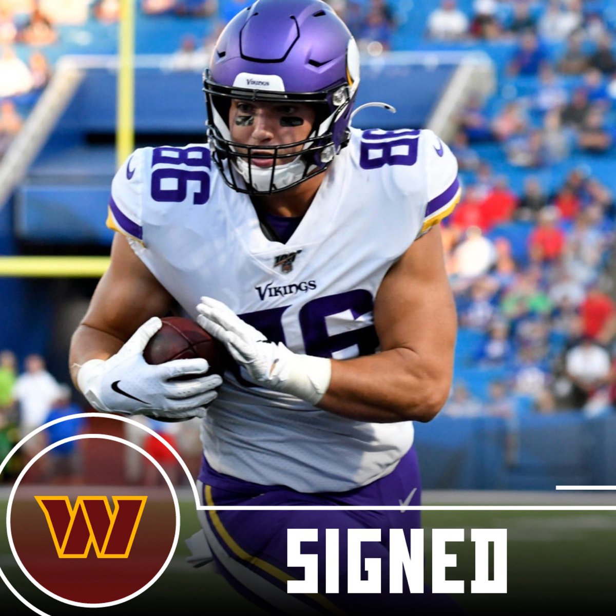 fballforeverhq's tweet photo. The #Commanders signed S Terrell Burgess and TE Brandon Dillon. #HTTC https://t.co/n9HxwX0TSk