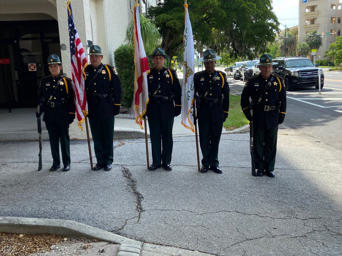 SarasotaSheriff on Twitter "Sheriff Hoffman and the SCSO Honor Guard