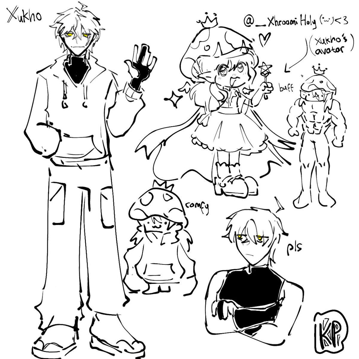 jumintzn's tweet photo. my artstyke change everytime i draw #help #oc #jedor #ocart #mushroom #xukhohodehih #disgangsing https://t.co/nzoHTRDoxK