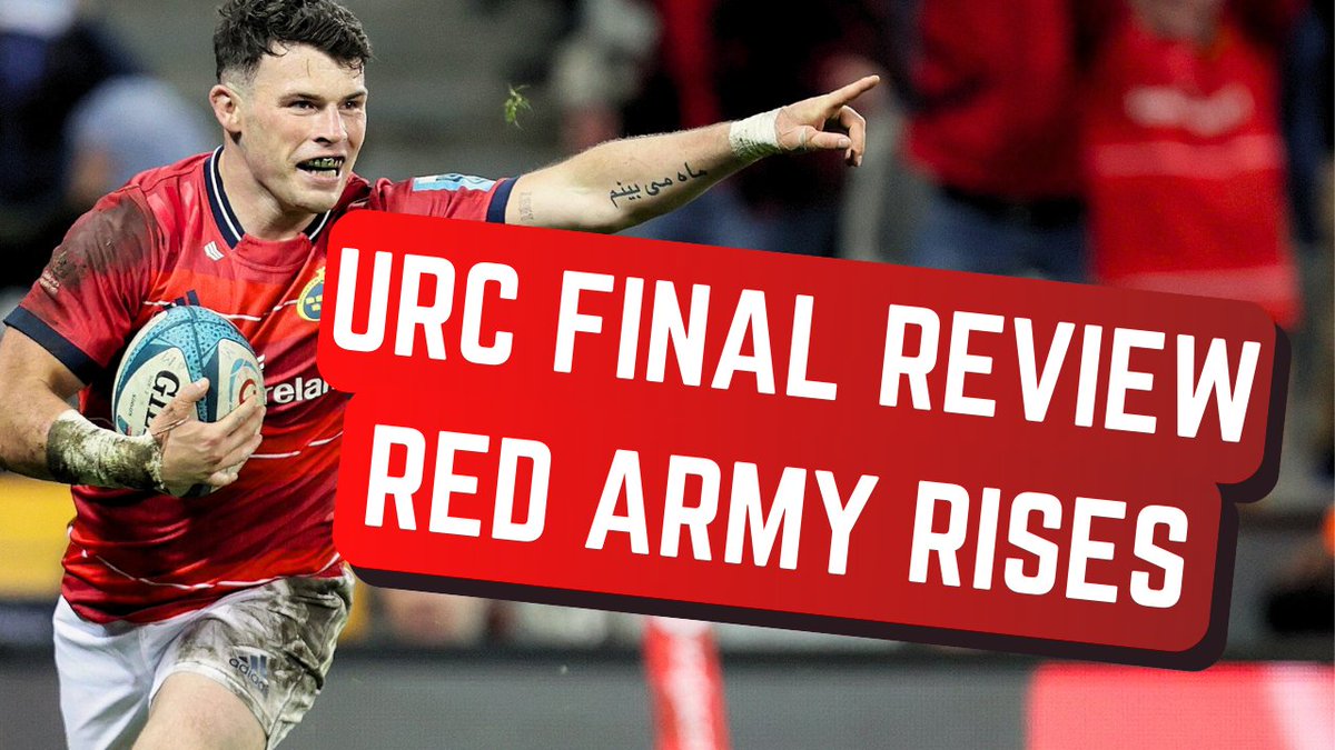 URC FINAL REVIEW

Look who finished their editing early! I get to sleep and you get to enjoy the latest rugby update.

Please watch, sub, retweet, share and call your mother.

youtu.be/vK5PCl65D4s ⬅️LINK❤️

#rugby #URC #STOvMUN #SARvSAL