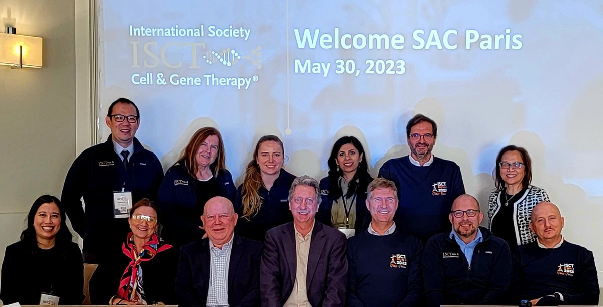 BLLPHD's tweet photo. A wonderful start to @ISCTglobal Annual Meeting, the Strategic Advisory Council discussing our strategic plan for membership and organizational growth, workforce development priorities leveraging our KOL strengths in #celltherapy #genetherapy #ISCT2023 https://t.co/iF1QRNKvaD