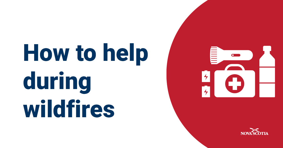 We know Nova Scotians are looking for ways to help the communities impacted by the wildfire. #NSFire
Right now, the needs of evacuated families are being met by the Canadian Red Cross and other organizations.