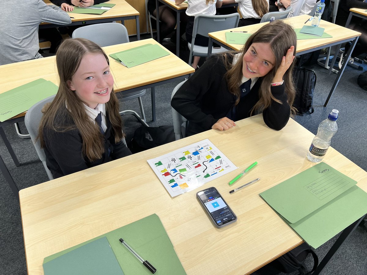 3.1 enjoyed revising Key and Time Signatures, Tempo Markings and Intervals through games of Jenga and Snakes and Ladders #activelearning #thisishowwedoithere