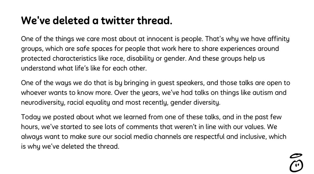 coccinellanovem's tweet image. Just to clarify, the scandal engulfed @Mermaids_Gender are in line with your values, but the people pointing out they are currently under investigation for a range of safeguarding concerns aren’t?

BTW you need new DEI advice - Sex is the Protected Characteristic - not “Gender”.