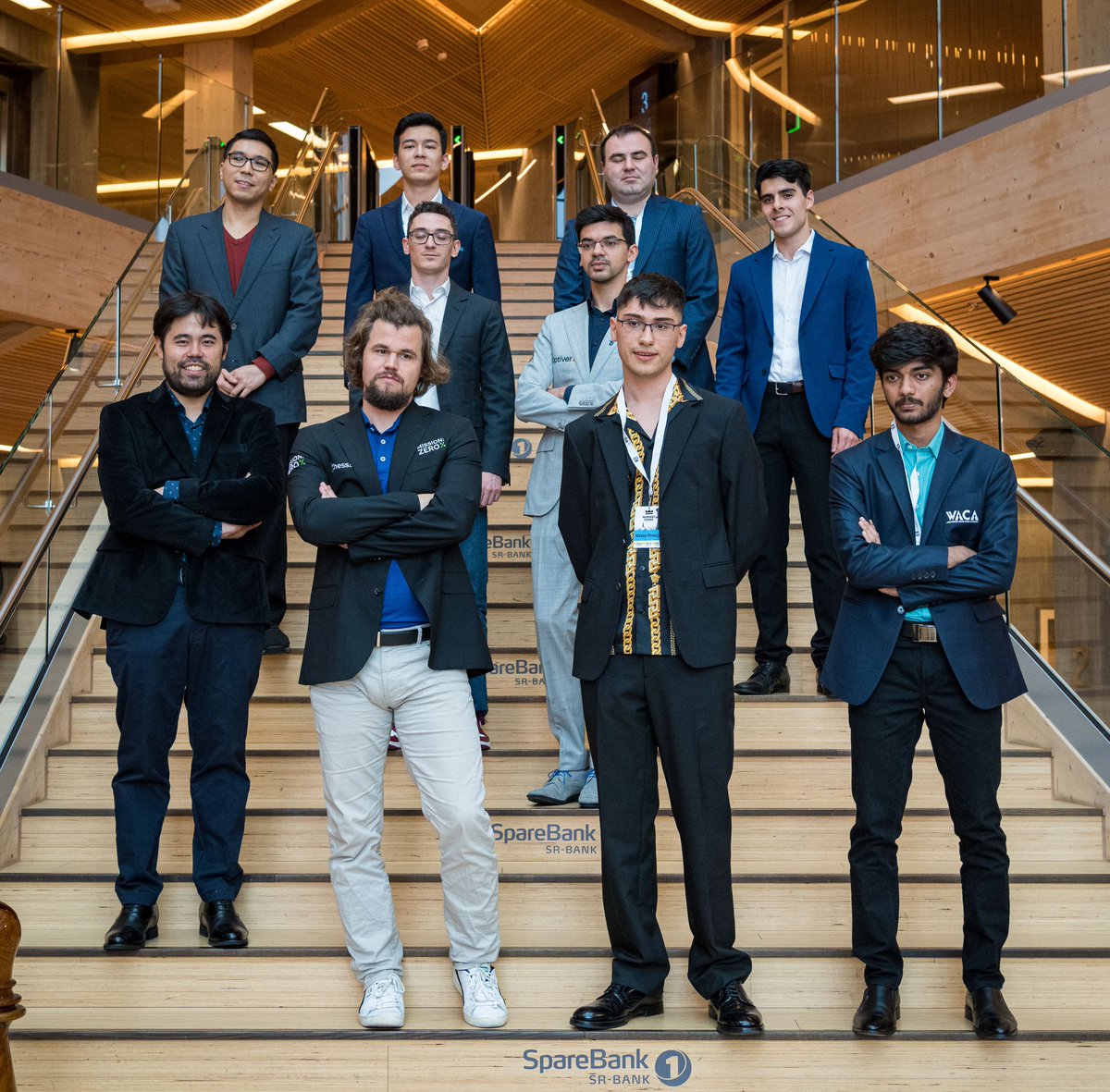 FIDE_chess's tweet photo. The 11th edition of #NorwayChess takes place until June 9 in Stavanger, and kicked off yesterday with the opening ceremony and the traditional blitz tournament to determine the pairings of the main event.

World number one Magnus Carlsen, the winner of the 4 previous editions (and 5 in total), heads a field containing several members of the world elite. The total prize money contested in the 10-player round-robin event is 2.5 million NOK, while there also are #FIDECircuit points at stake, with clear first place earning 27,19 pts.

The opening blitz was won by Nodirbek Abdusattorov with 6/9, half a point above Alireza Firouzja and Shakhriyar Mamedyarov.

📷: @LennartOotes for @NorwayChess