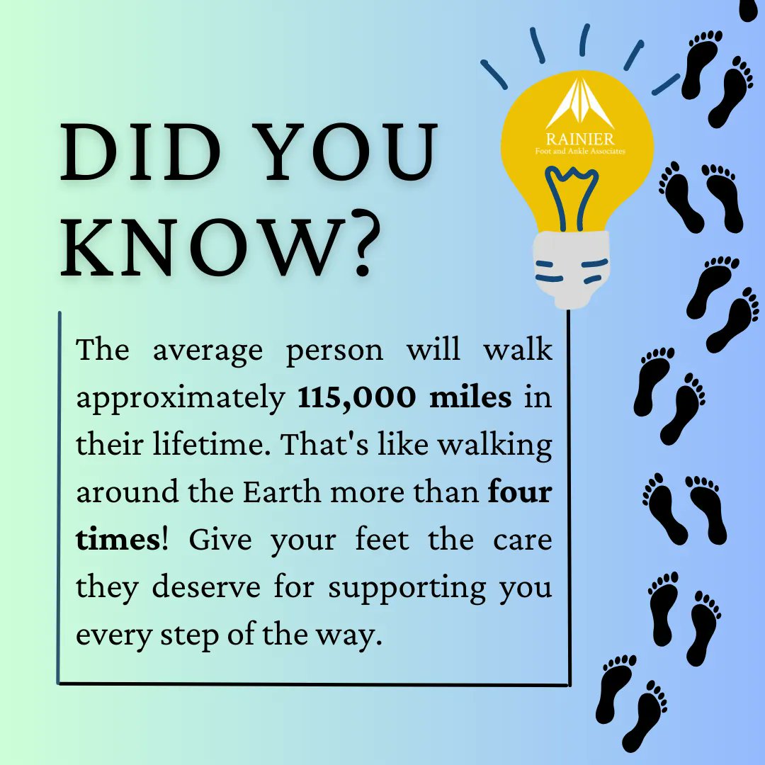 #FootFacts #FootHealth #HealthySteps #RFAA