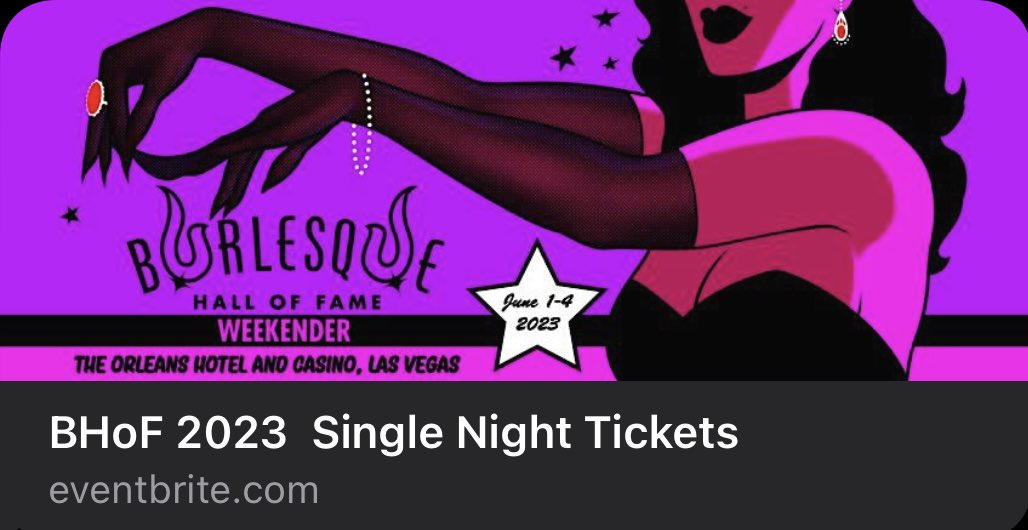 You lucky ducks! Just a few more Single Night and Premium tickets have become available 👀 

Get them fast at eventbrite.com/cc/bhof-2023-s…

<a href="/burlesquehall/">Burlesque Hall of Fame</a> #BHoF
