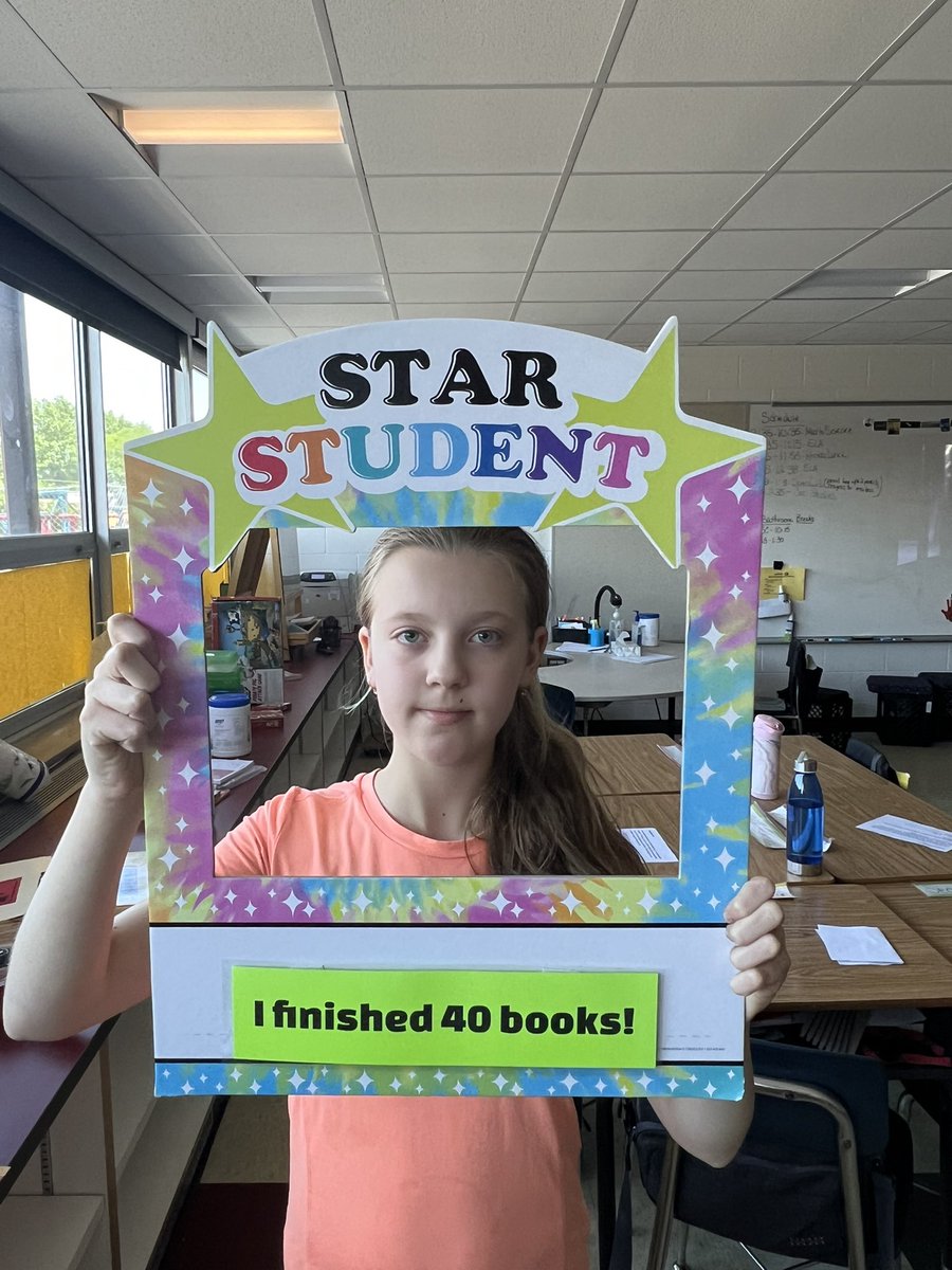Antony, Eliceo, Sean, and Julia all finished our 40 Book Challenge!!  Awesome work! #glenoaksschool