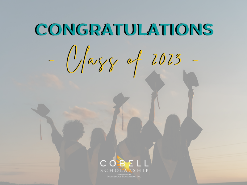 CobellScholars's tweet photo. Congratulations to all graduates of the Class of 2023! Today and every day we celebrate you! Be sure to share your graduation stories and photos with us!
#Classof2023 #NativeGrads #CobellScholars #IAmIndigenious #CobellAlumni #Indigenious https://t.co/GKxtcHBZCl