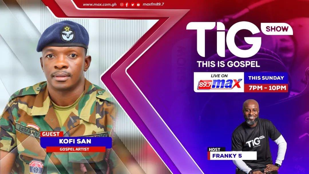 <a href="/Kofisanmusic/">Kofi San Music</a> will be live this Sunday 4th June 2023
7 pm sharp with  <a href="/franky5Live/">Franky5</a> on Max 89.7FM

To talk more about his new single #Closer and the Brand