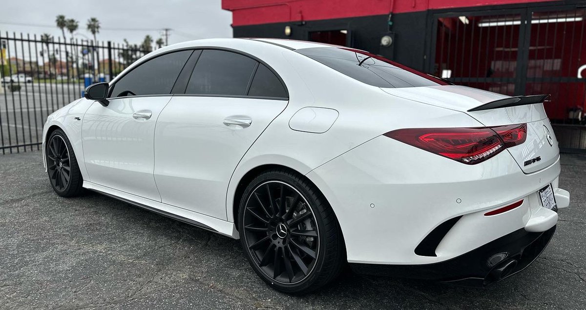 MindYoursManny's tweet photo. ALL LIMO CERAMIC TINT FOR THIS 2023 AMG CLA 😮‍💨🔥🔥 https://t.co/7JbhRLcicW