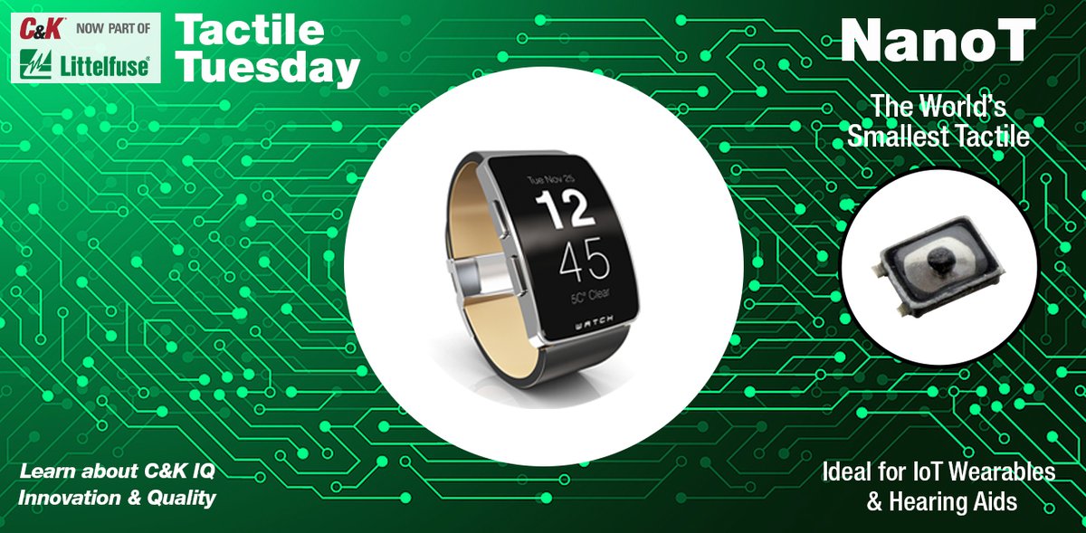 Measuring only 2.1 x 1.65 x 0.55 mm, the NanoT is significantly smaller than a grain of rice, and can fit into the smallest products like hearing aids or Iot Devices.
Learn more about Nanot:
ckswitches.com/products/switc…
#switch #switches #Iot #iotdevices
