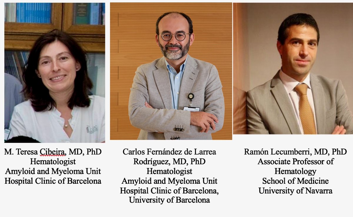 Check out our expert panelists for ISA's 'pilot' Spanish-language online case study session on June 28 @fdezdelarrea bit.ly/3BUpgAd #amyloidosis #Amiloidosis