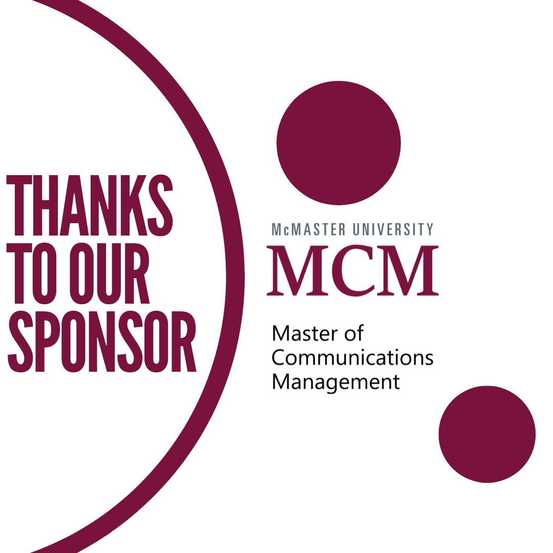 CPRS Toronto (@cprstoronto) on Twitter photo Thanks so our sponsor <a href="/McMasterMCM/">McMaster MCM</a>. As a returning sponsor to this year's ACE awards, we are so grateful for the organization's ongoing support of CPRS Toronto. Thanks so our sponsor <a href="/McMasterMCM/">McMaster MCM</a>. As a returning sponsor to this year's ACE awards, we are so grateful for the organization's ongoing support of CPRS Toronto.