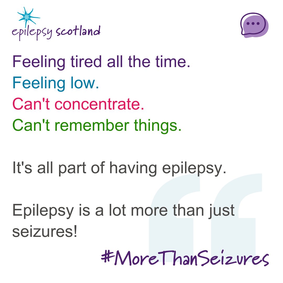 epilepsy_scot's tweet photo. Epilepsy is a lot more than just seizures! 

#TalkEpilepsy #Epilepsy #EpilepsyAwareness #MoreThanSeizures #Memory #Anxiety #Depression #MentalHealth https://t.co/RZJEGu7xTb
